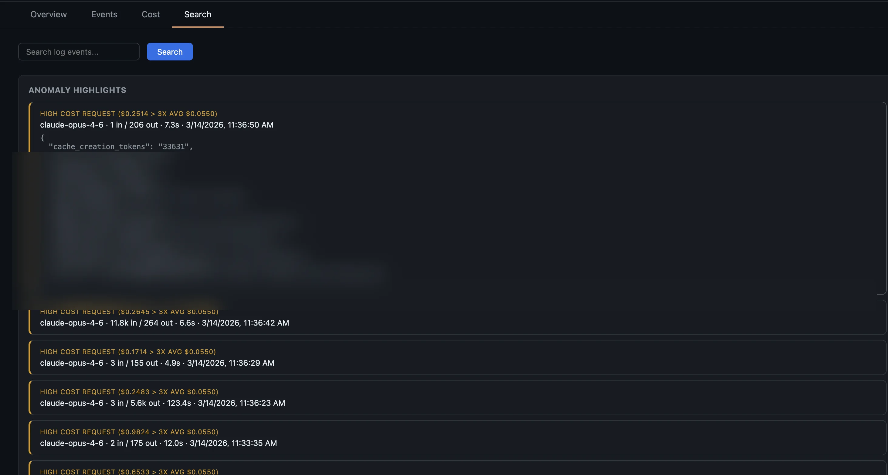 TMA1 Dashboard — 异常检测